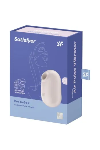 Satisfyer Pro To Go 2: Dual Pulse Air Vibrator for Intense Pleasure