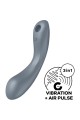 Curvy Trinity 1: 3-in-1 Air Pulse Clitoral Stimulator & G-Spot Vibrator
