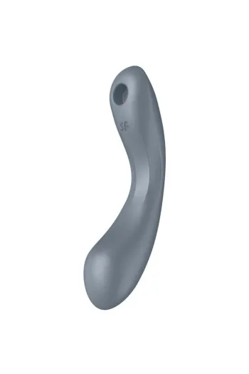 Curvy Trinity 1: 3-in-1 Air Pulse Clitoral Stimulator & G-Spot Vibrator