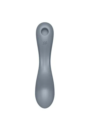 Curvy Trinity 1: 3-in-1 Air Pulse Clitoral Stimulator & G-Spot Vibrator