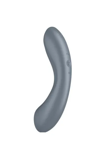 Curvy Trinity 1: 3-in-1 Air Pulse Clitoral Stimulator & G-Spot Vibrator