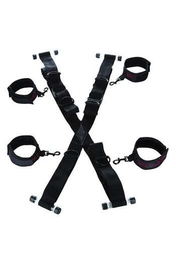 Doorway Bondage Cross - Full Body Exposure