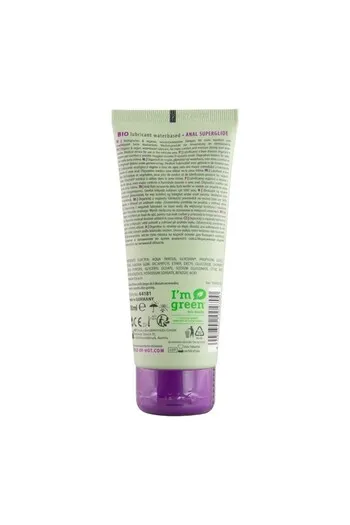 Organic Vegan Water-Based Anal Lubricant