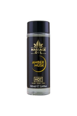 Amber & Musk Massage Oil - Luxury Relaxation Experience
