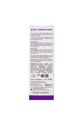 Stimulating Spray for Intense Female Pleasure