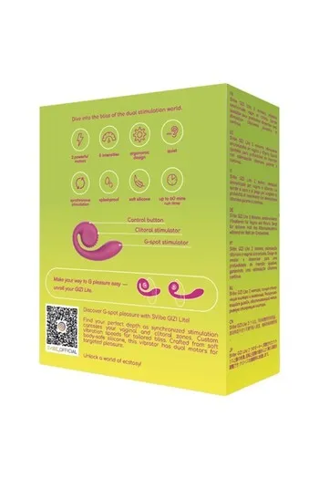 GIZI Lite: Dual G-Spot and Clitoral Stimulation