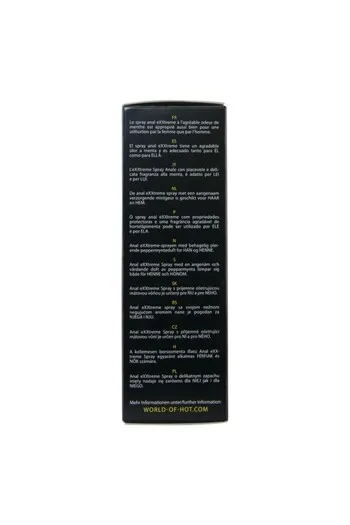 Spray Anal Rilassante per Esperienze Intense