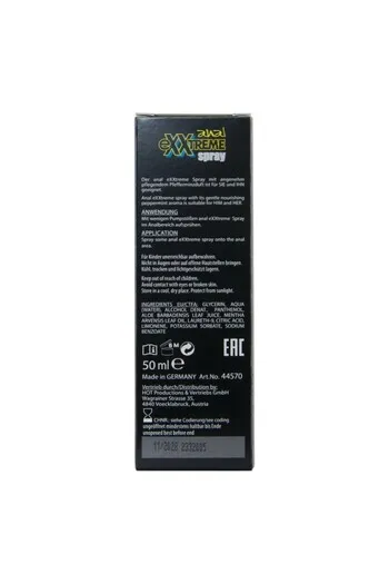 Anal Relaxing Spray for Intense Experiences