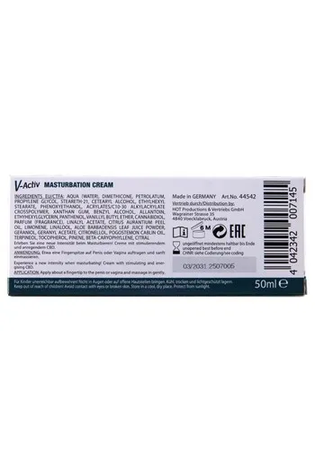 CBD Stimulating Cream for Intense Personal Pleasure