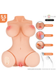 Deep Touch Torso with Vagina and Anus, Suction, Heat, Vibration and Voice 5.5 kg