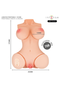 Torso Deep Touch con Vagina e Ano, Suzione, Calore, Vibrazione e Voce 5.5 kg