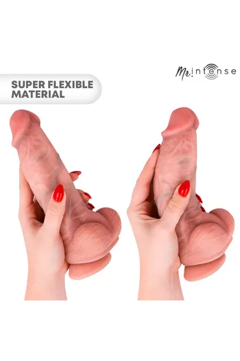 MR INTENSE Spencer Medium Dildo Ultrarealistico in Silicone 23 cm con Ventosa