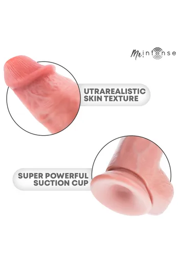 MR INTENSE Spencer Medium Dildo Ultrarealistico in Silicone 23 cm con Ventosa