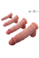 MR INTENSE Spencer Medium Dildo Ultrarealistico in Silicone 23 cm con Ventosa
