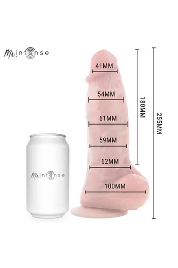 MR INTENSE Spencer Dildo Ultrarealistico con Testicoli, Silicone 25,5 cm Diametro 6,2 cm