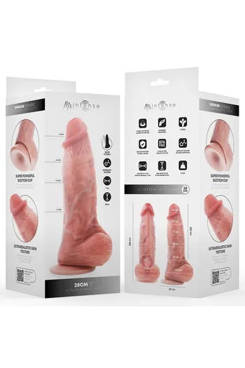 MR INTENSE Spencer Extrabig Dildo in Silicone, 28 cm, Diameter 7.3 cm
