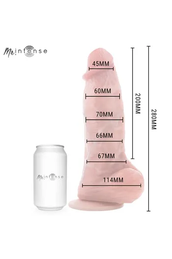 MR INTENSE Spencer Extrabig Dildo in Silicone, 28 cm, Diameter 7.3 cm