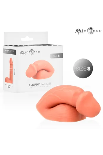 Realistic Flaccid Penis Packer with Testicles - Size S