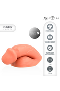 Packer Pene Realistico con Testicoli Flaccido - Taglia S