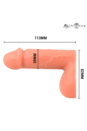 Packer Pene Realistico con Testicoli Flaccido - Taglia S