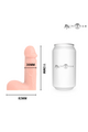 Packer Pene Realistico con Testicoli Flaccido - Taglia S