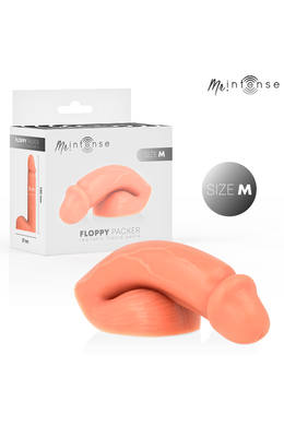 Realistic Flaccid Penis Packer with Testicles - Size M