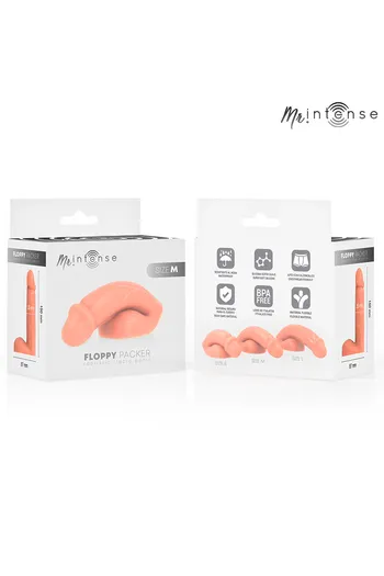 Packer Pene Realistico con Testicoli Flaccido - Talla M