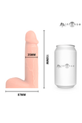Packer Pene Realistico con Testicoli Flaccido - Talla M