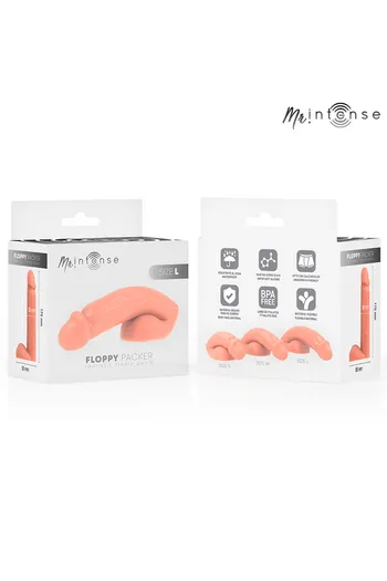 Realistic Flaccid Penis Packer with Testicles - Size L
