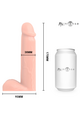 Realistic Flaccid Penis Packer with Testicles - Size L