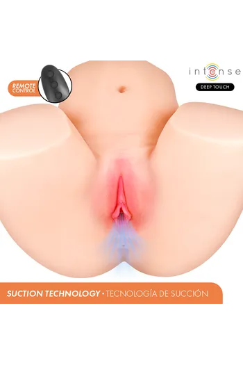 INTENSE Deep Touch: Masturbatore iperrealista con vibrazione e calore