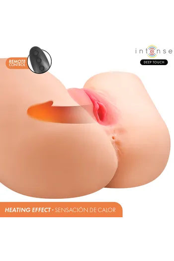 INTENSE Deep Touch: Masturbatore iperrealista con vibrazione e calore