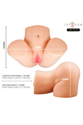 INTENSE Deep Touch: Masturbatore iperrealista con vibrazione e calore