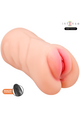 Hyperrealistic vaginal masturbator with vibration and suction
