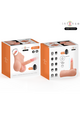 INTENSE DEEP TOUCH - DAMIEN TORSO WITH ANUS AND REALISTIC DILDO WITH PUSHING AND VIBRATION REMOTE CONTROL 3.5 KG