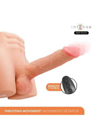Masturbatore iperrealistico INTENSE con vibrazione e sistema push