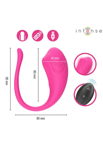 Uovo Vibrante Intense: Stimolazione Interna Comoda