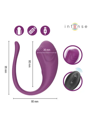 Uovo Vibrante Intense: Stimolazione Interna Confortevole