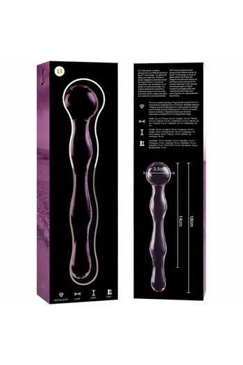 Nebula Series Anal Plug in Borosilicate Glass
