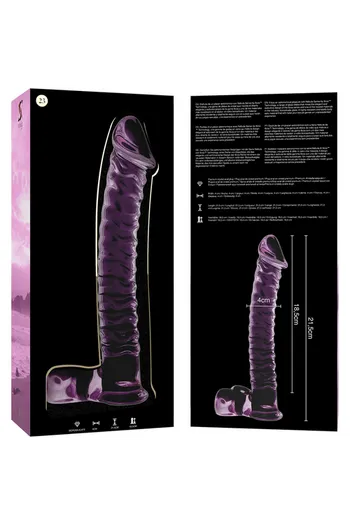 Plug Anale in Vetro Borosilicato Nebula Series