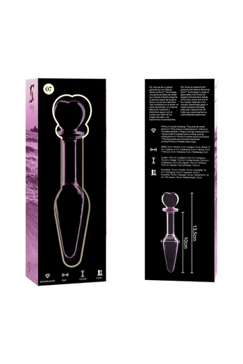 Borosilicate Glass Anal Plug - Luxury Experience
