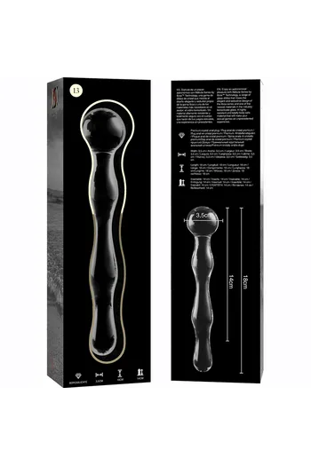 Nebula Series Anal Plug in Borosilicate Glass