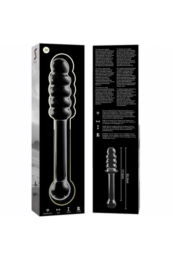 Plug Anale in Vetro Borosilicato Nebula Series