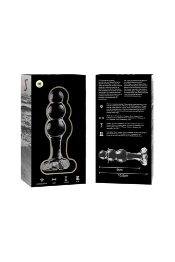 Borosilicate Glass Anal Plug - Luxury Experience