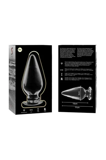 Borosilicate Glass Anal Plug - Premium Sensual Experience