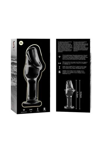Borosilicate Glass Anal Plug - Luxury Safe Experience