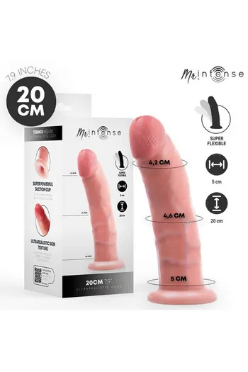 MR INTENSE - Dildo Realistico Terence Medio 20 cm x 5 cm