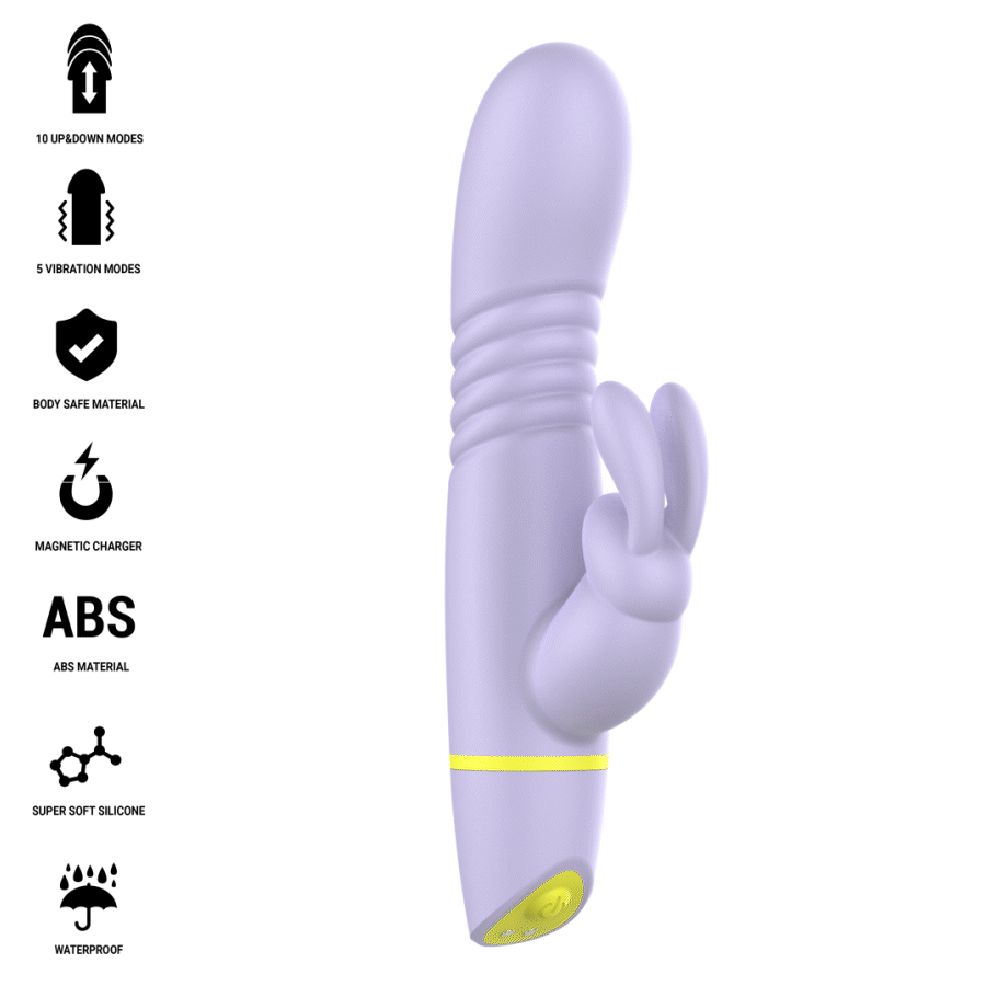 Stimolatore Rabbit con Movimento Thrusting - Placer Realistico