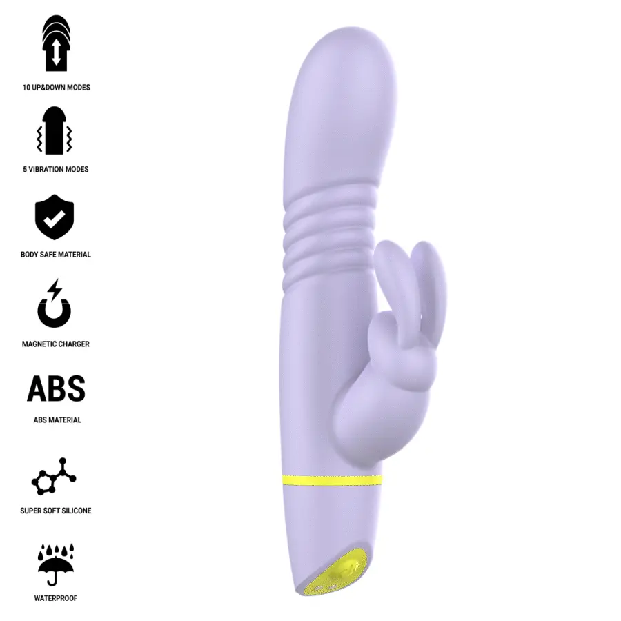 Stimolatore Rabbit con Movimento Thrusting - Placer Realistico
