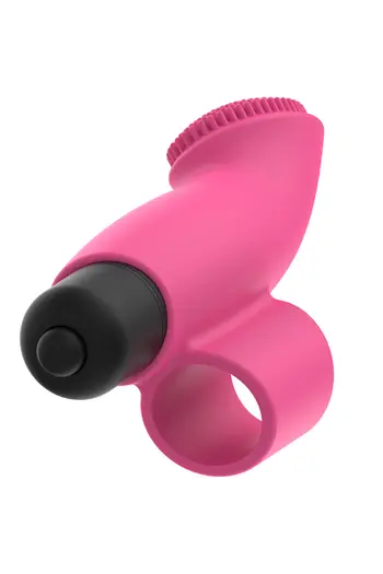 Elegant and quiet finger vibrator